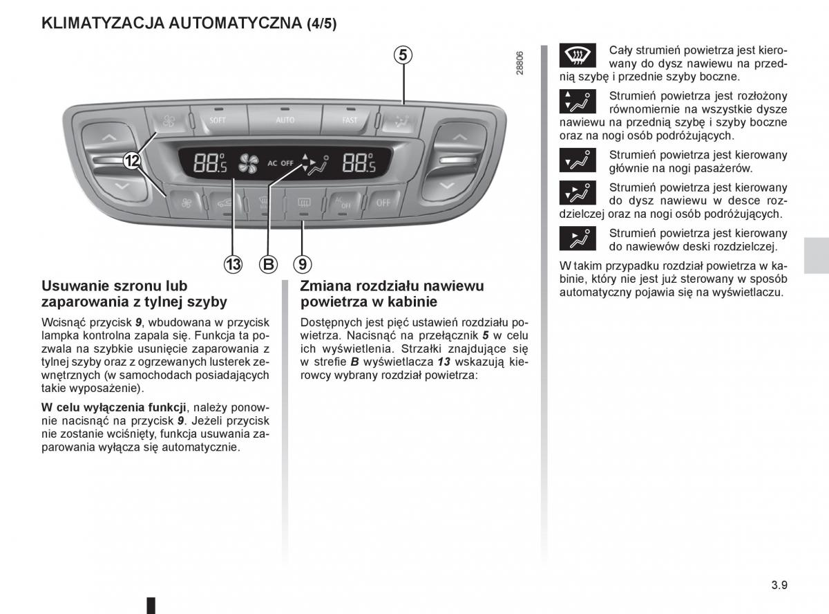Renault Megane III 3 manual / page 129