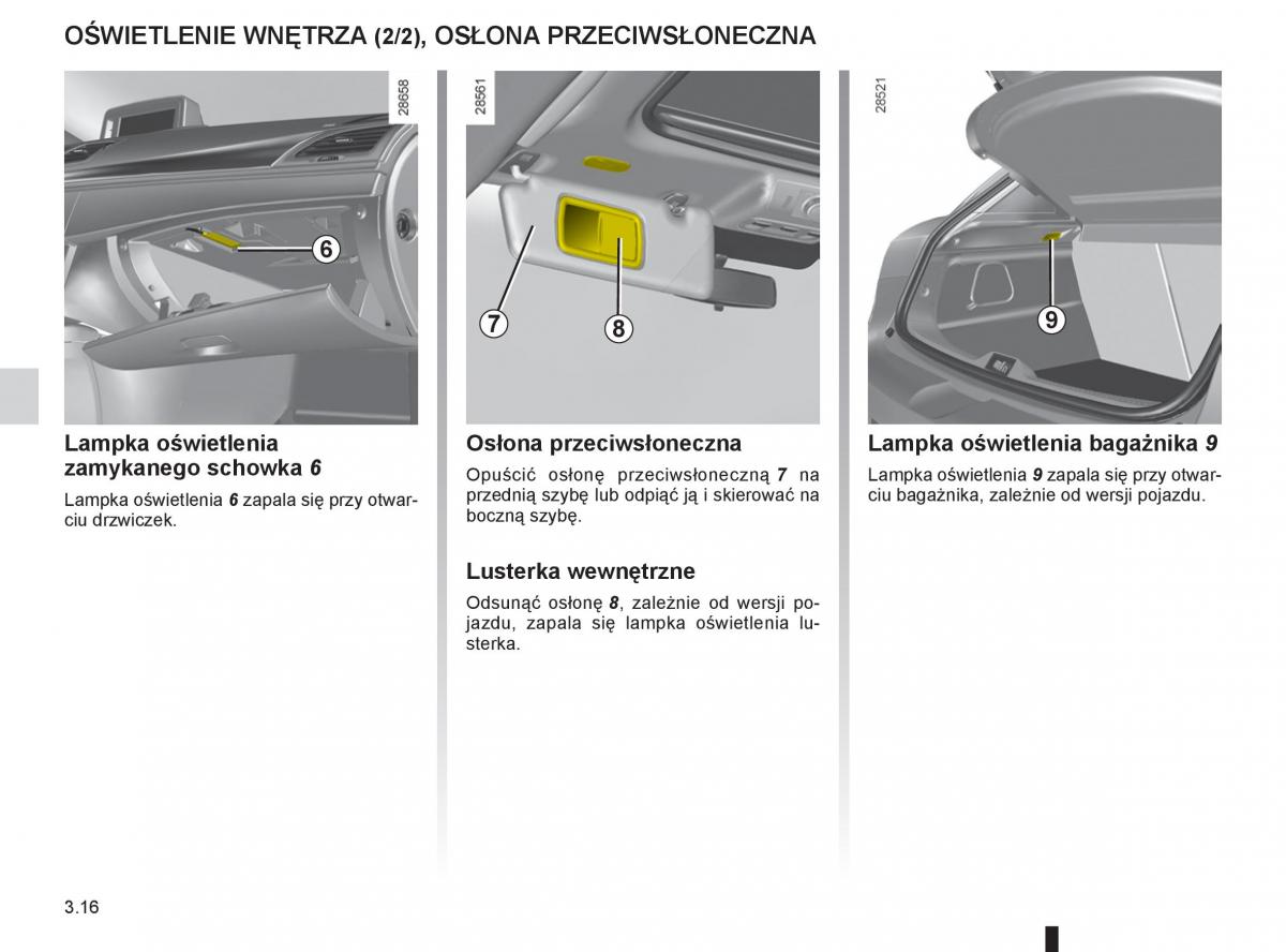 Renault Megane III 3 manual / page 136