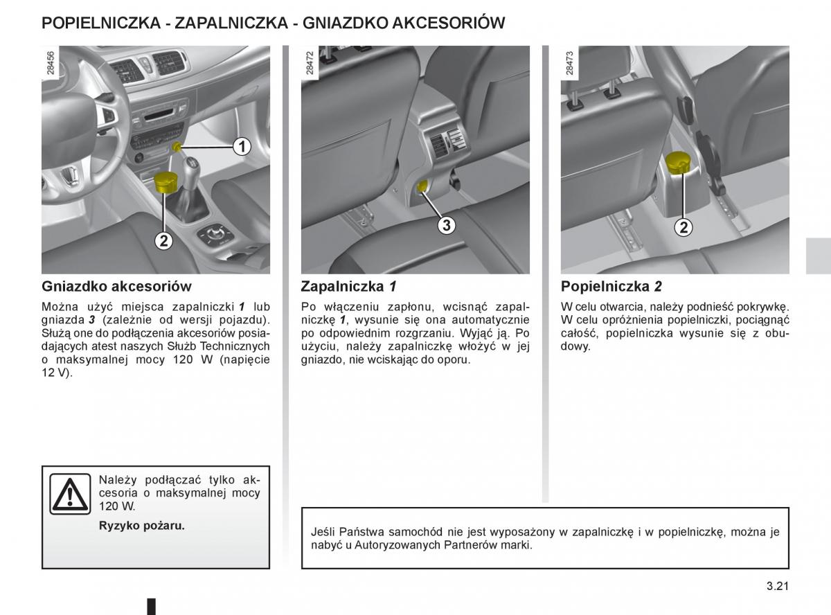 Renault Megane III 3 manual / page 141