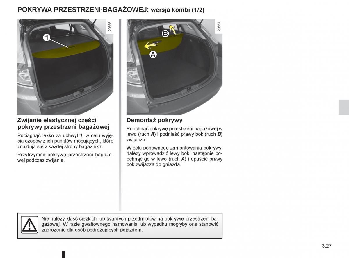 Renault Megane III 3 manual / page 147