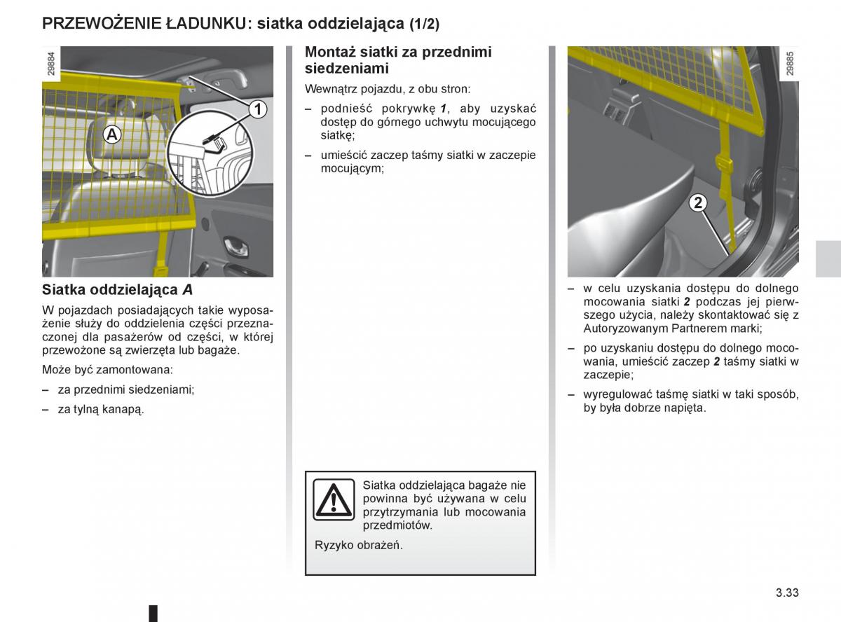 Renault Megane III 3 manual / page 153