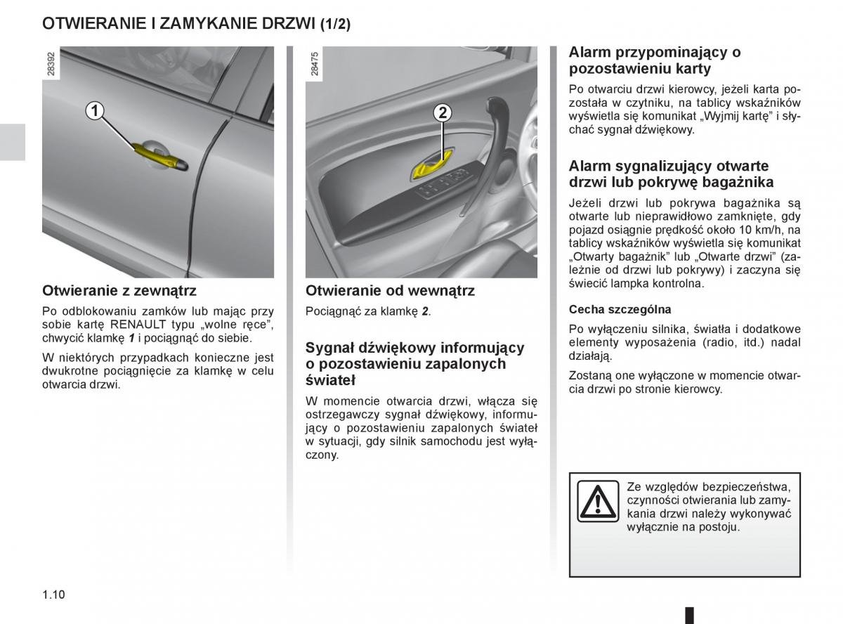 Renault Megane III 3 manual / page 16