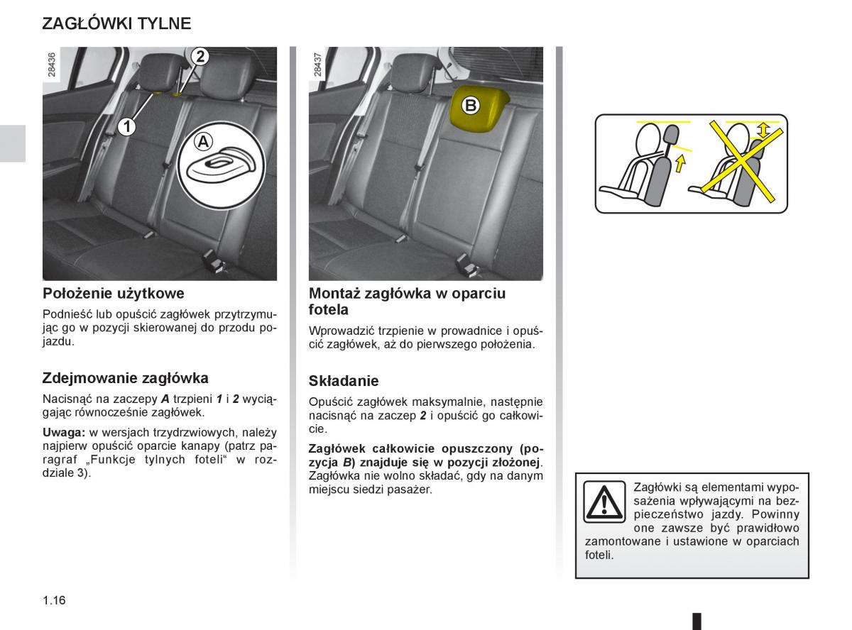 Renault Megane III 3 manual / page 22