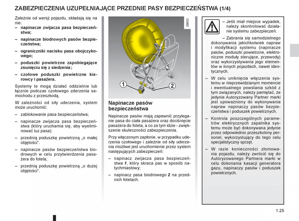 Renault Megane III 3 manual / page 31