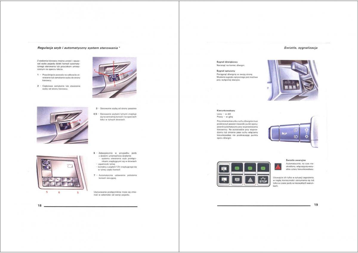 manual  Citroen XM instrukcja / page 9