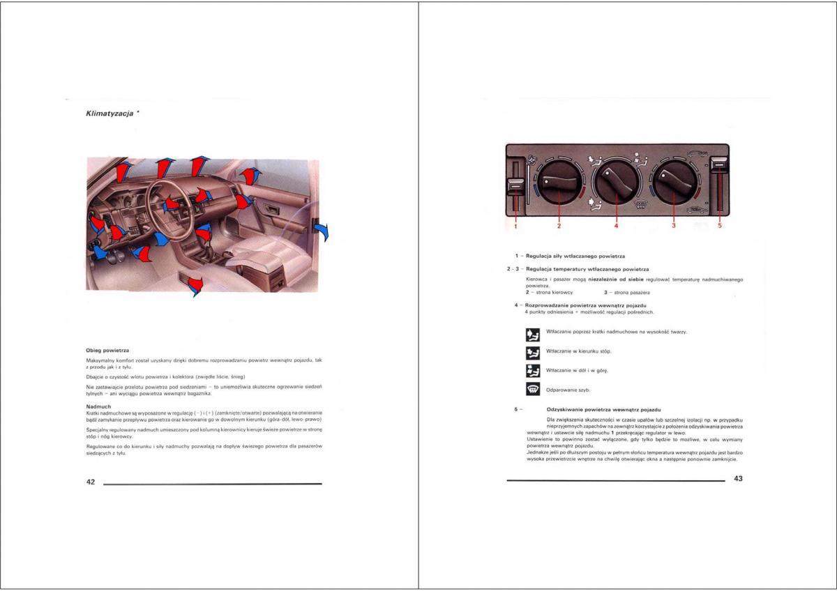 manual  Citroen XM instrukcja / page 21