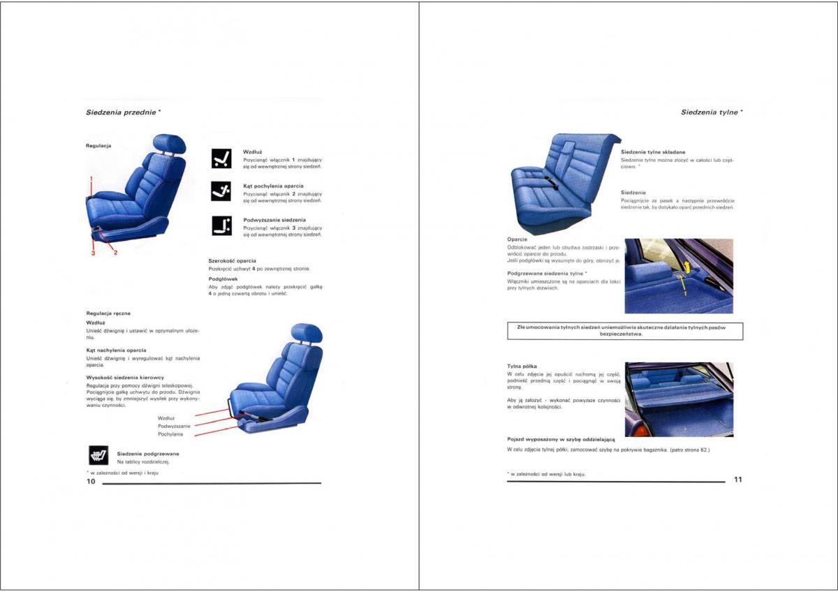 manual  Citroen XM instrukcja / page 5