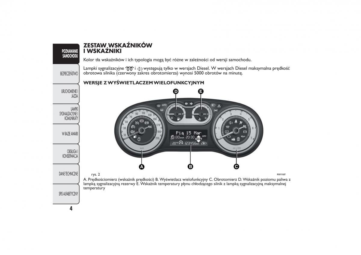 manual  Fiat 500L instrukcja / page 8