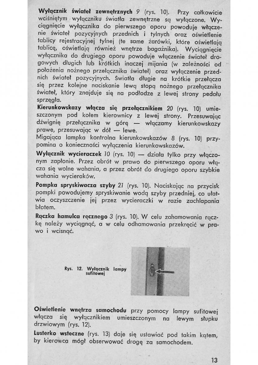 manual  Syrena 104 instrukcja / page 14