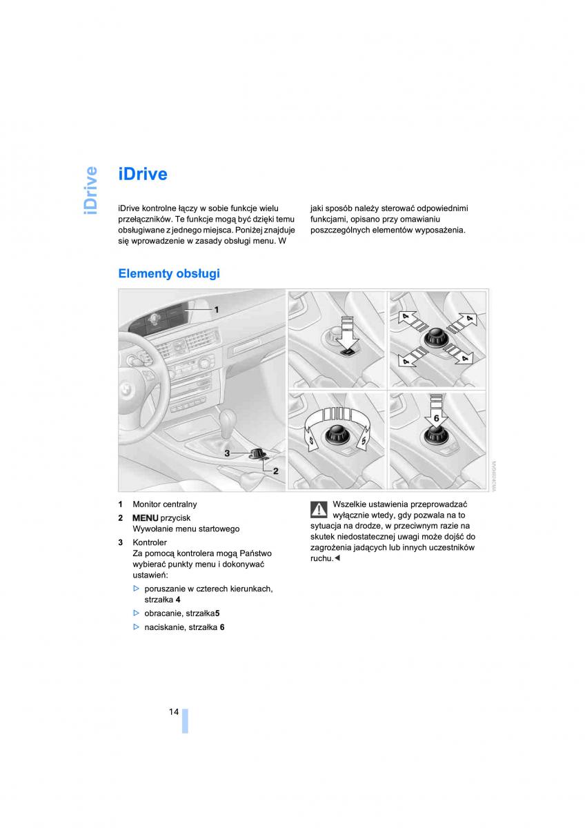 BMW 3 E90 instrukcja obslugi / page 16