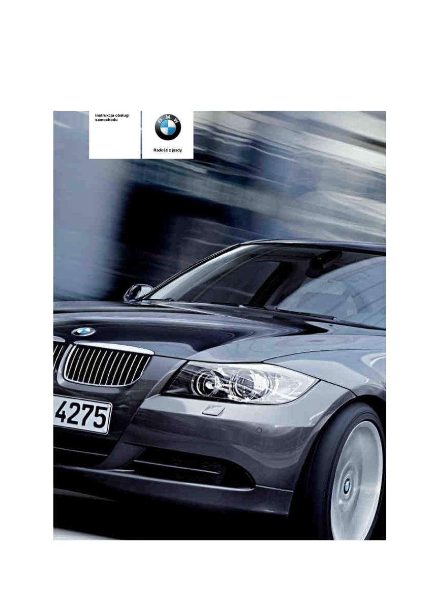 BMW 3 E90 instrukcja obslugi / page 1