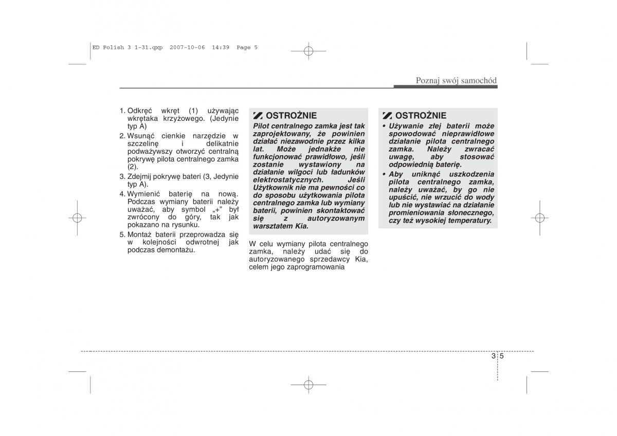 manual  Kia Ceed I instrukcja / page 12