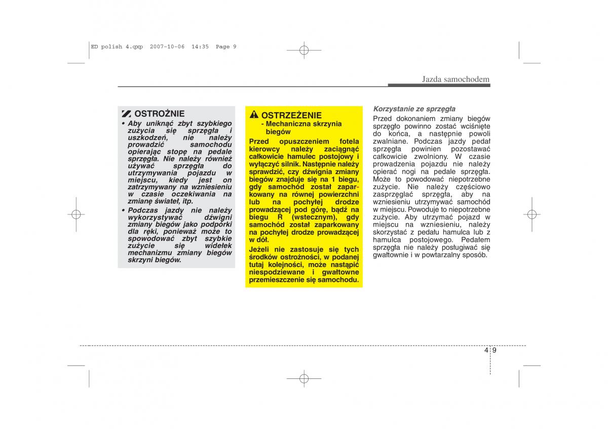 Kia Ceed I instrukcja obslugi / page 149