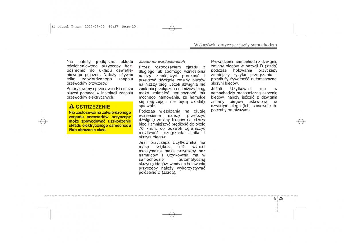 Kia Ceed I instrukcja obslugi / page 260