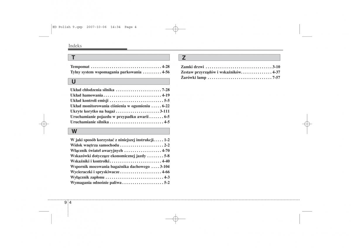 manual  Kia Ceed I instrukcja / page 378