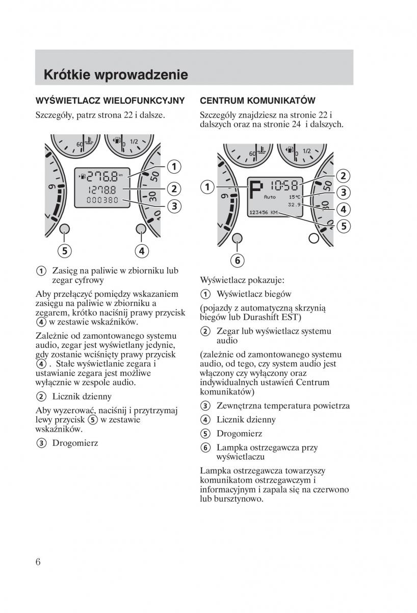 manual  Ford Fiesta VI instrukcja / page 8
