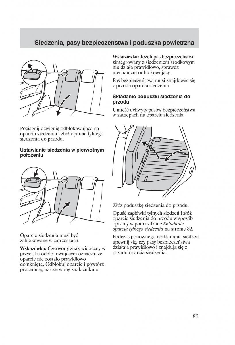 Ford Fiesta VI instrukcja obslugi / page 85