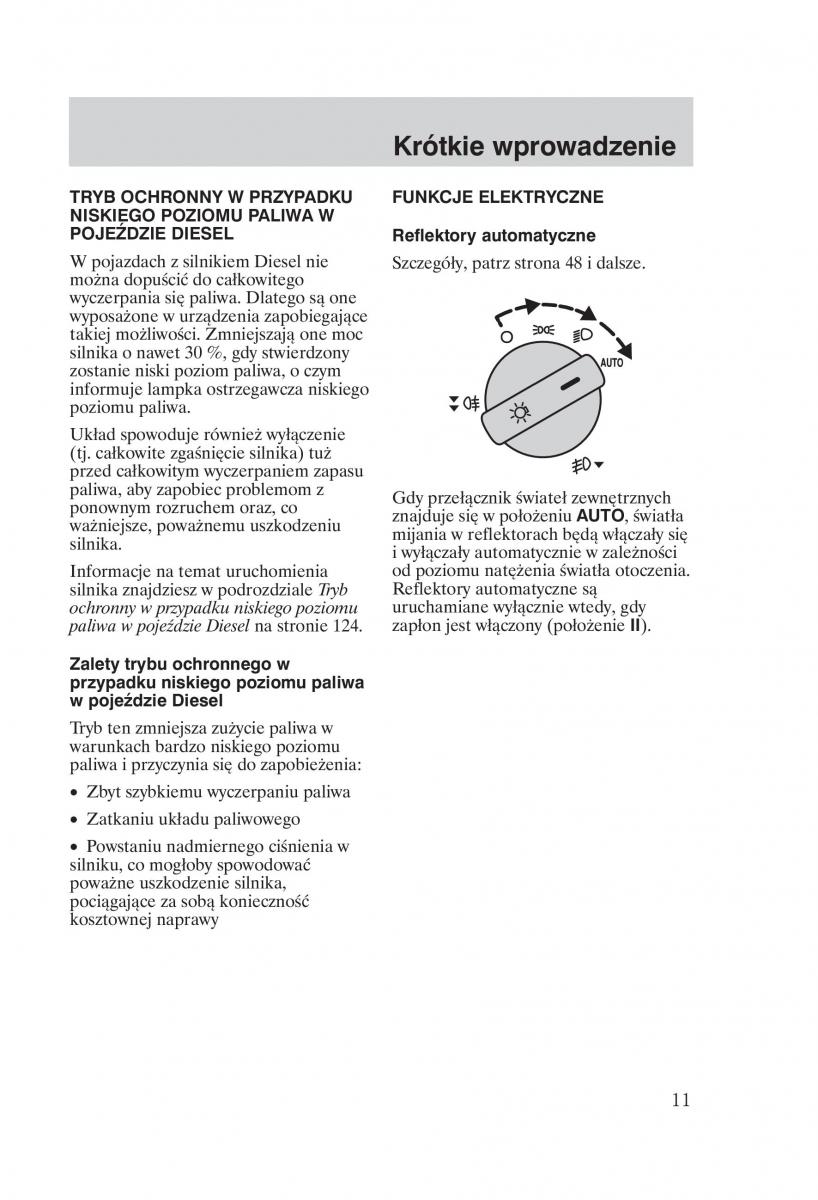 manual  Ford Fiesta VI instrukcja / page 13