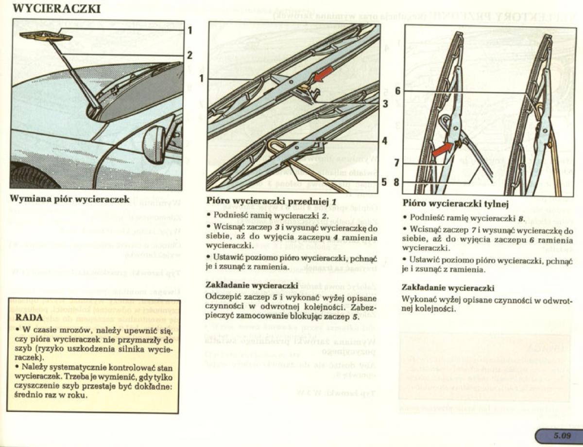 Renault Laguna I 1 instrukcja obslugi / page 122