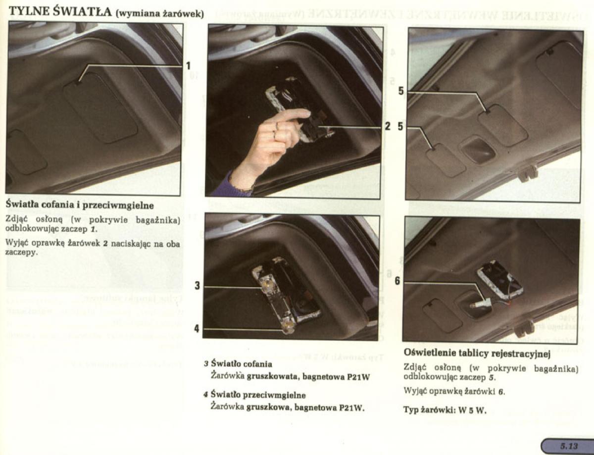 Renault Laguna I 1 instrukcja obslugi / page 126