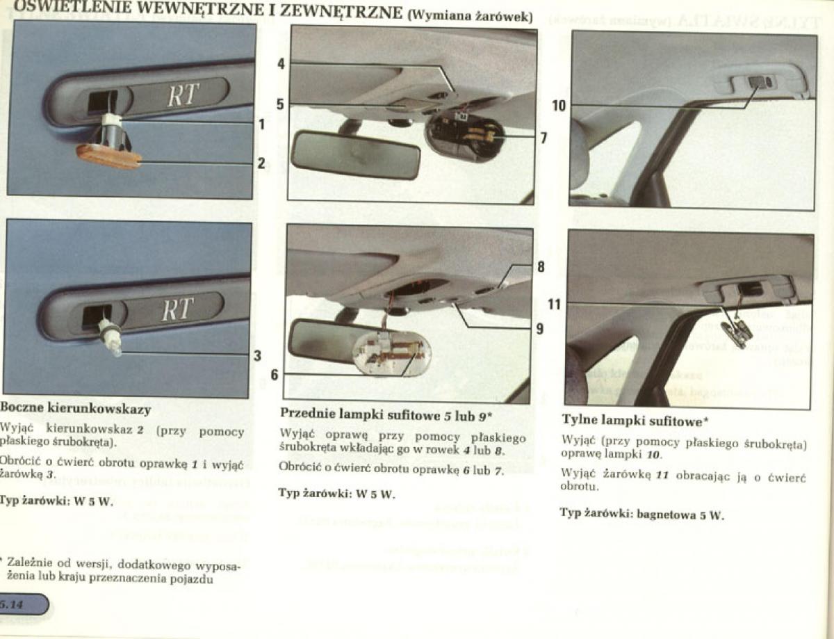 Renault Laguna I 1 instrukcja obslugi / page 127