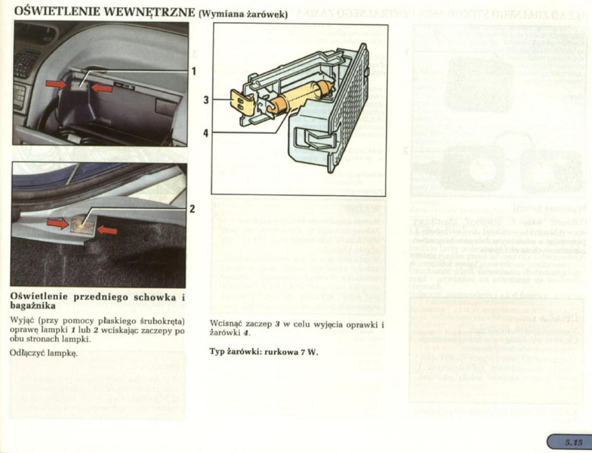 Renault Laguna I 1 instrukcja obslugi / page 128