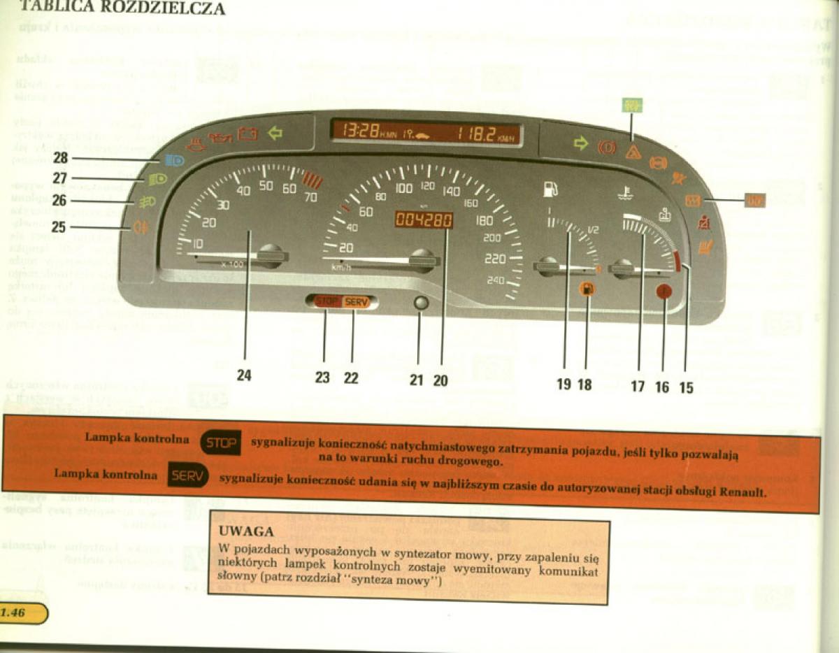instrukcja obsługi Renault Laguna Renault Laguna I 1 instrukcja / page 47