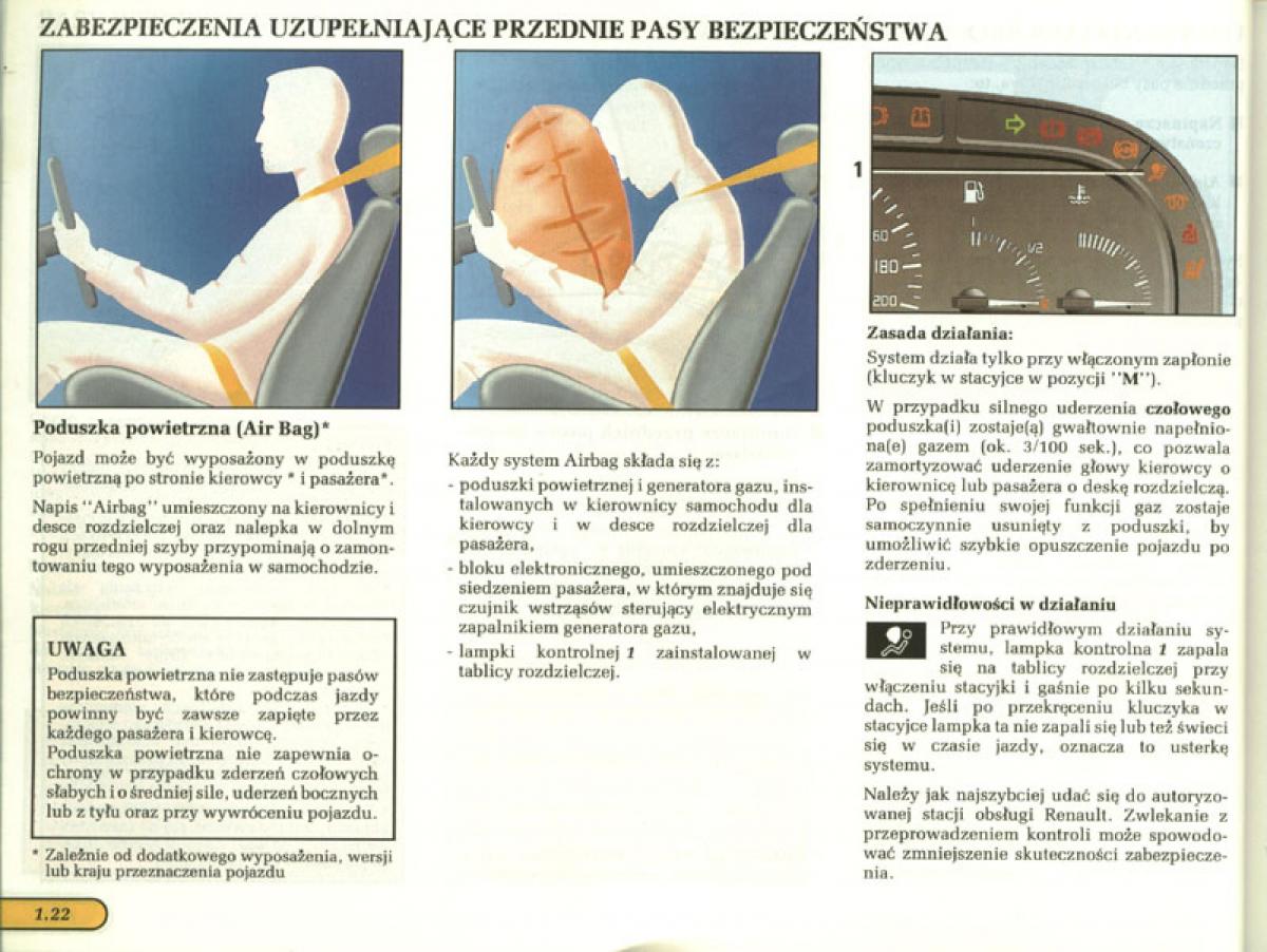 Renault Laguna I 1 instrukcja obslugi / page 24