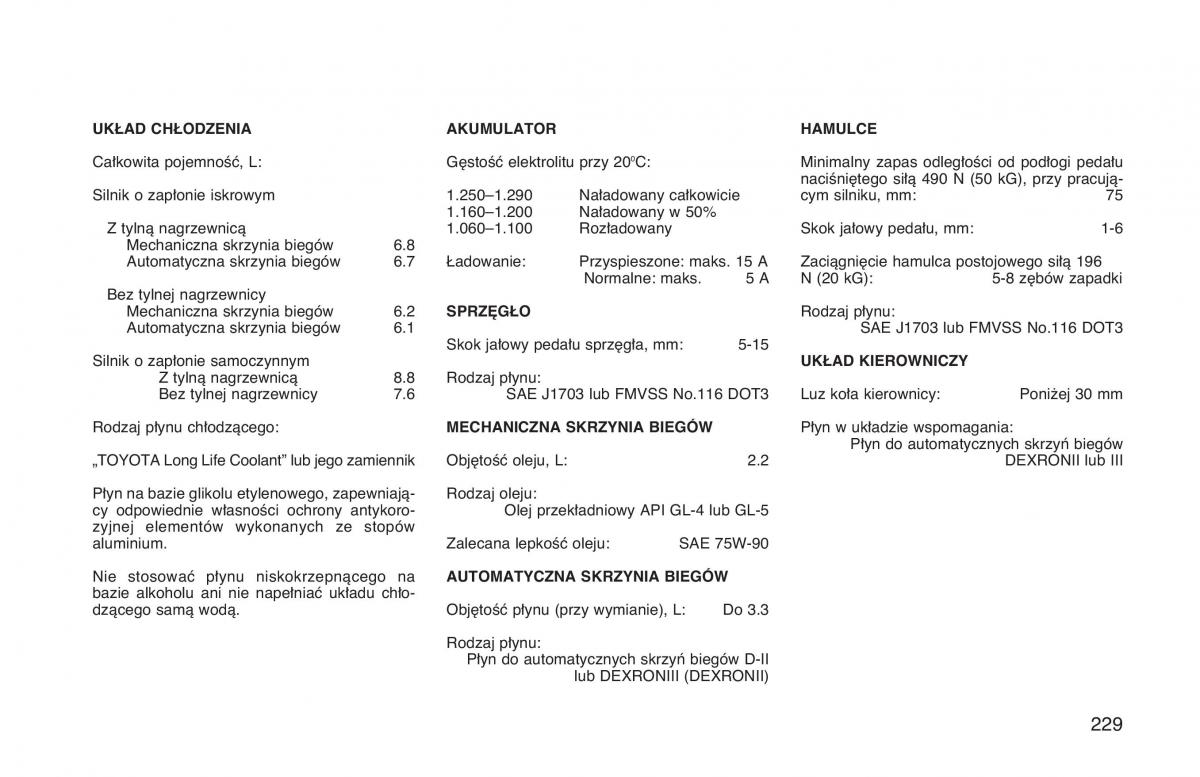 manual  Toyota Land Cruiser J90 instrukcja / page 236