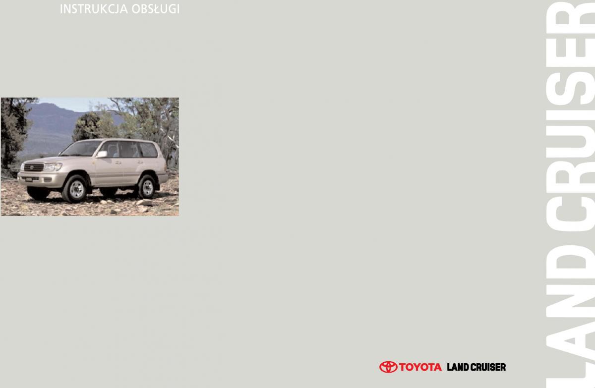 manual  Toyota Land Cruiser J90 instrukcja / page 1