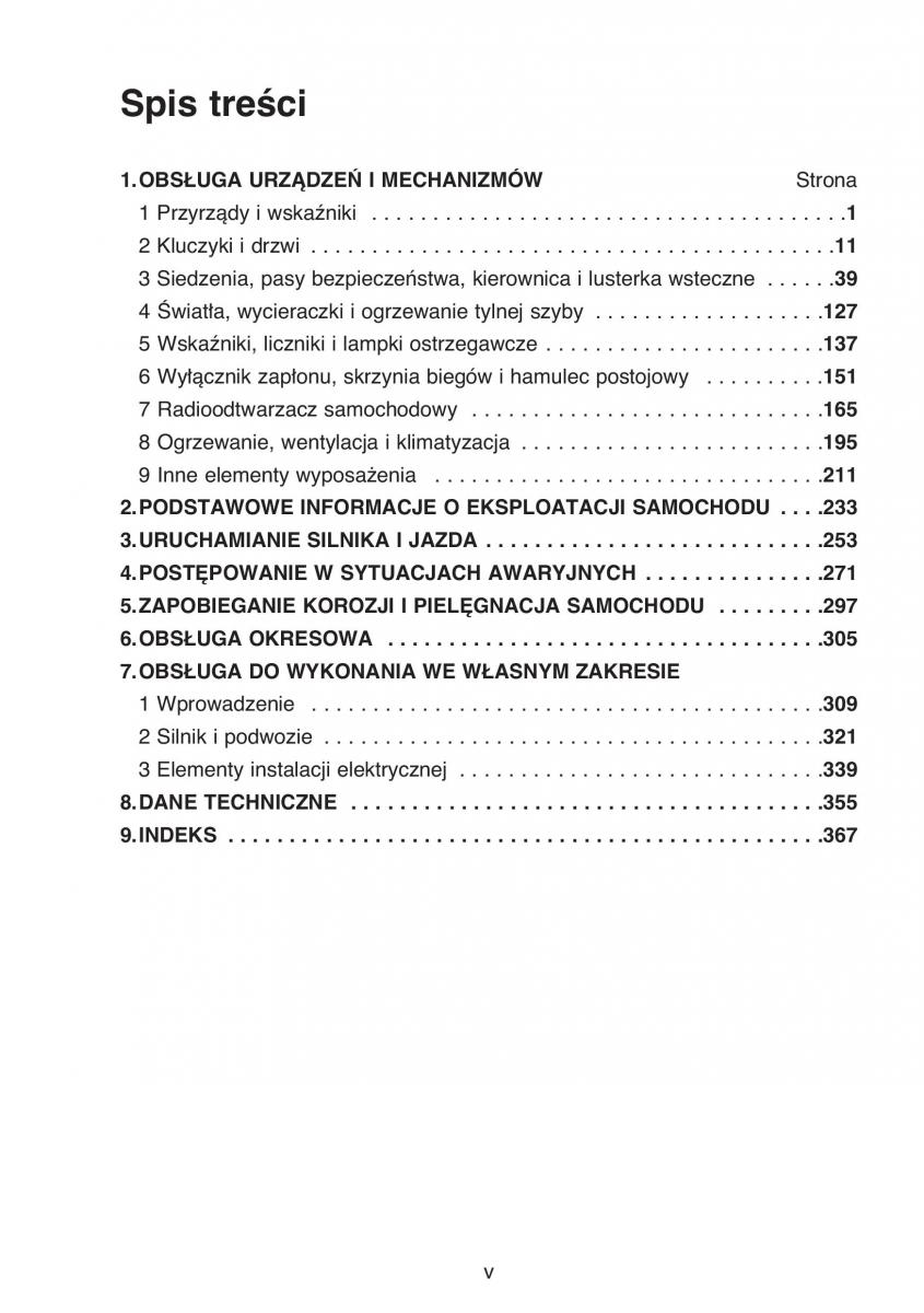 manual Toyota RAV4 Toyota Rav4 II 2 instrukcja / page 6