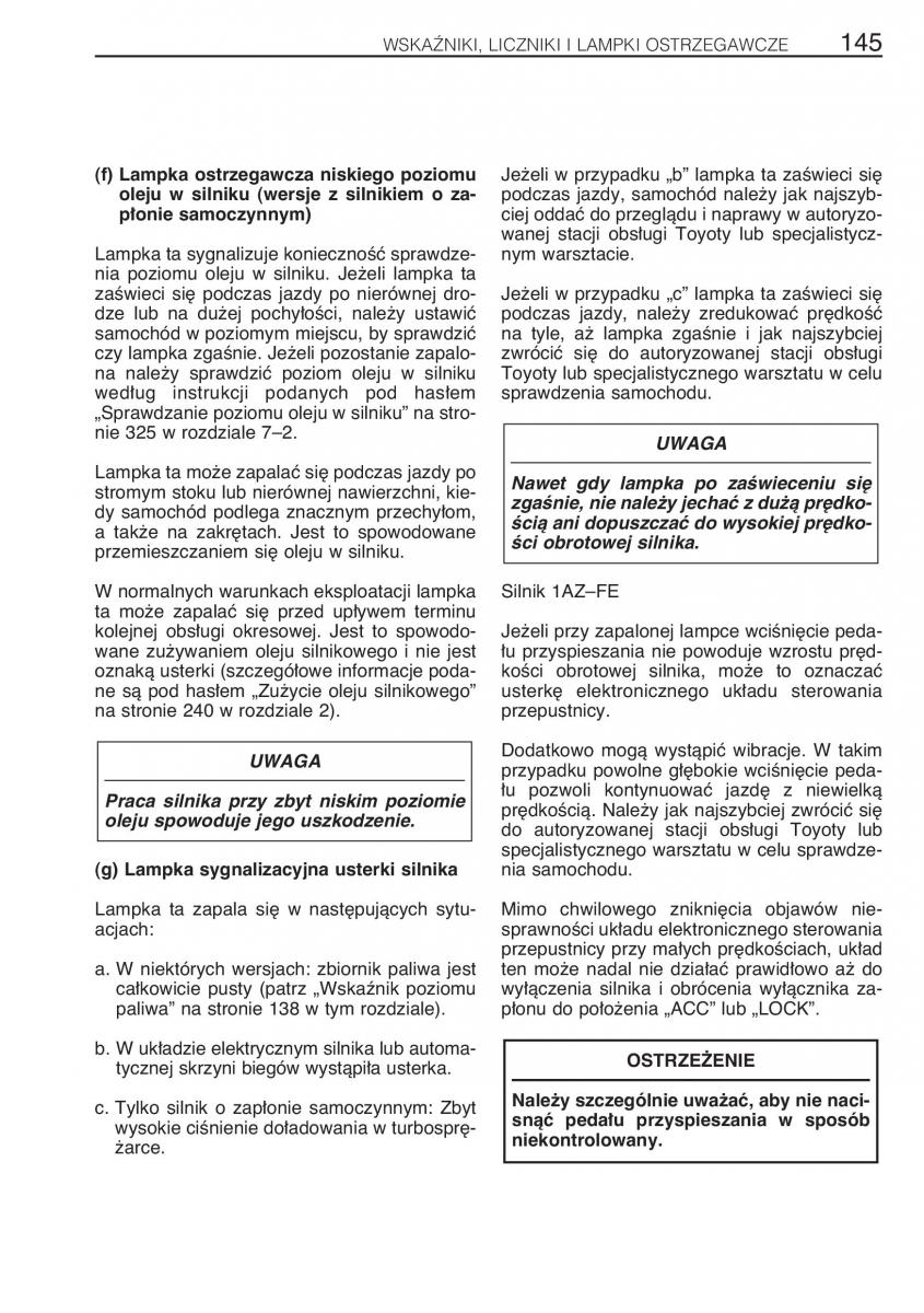 Toyota Rav4 II 2 instrukcja obslugi / page 152