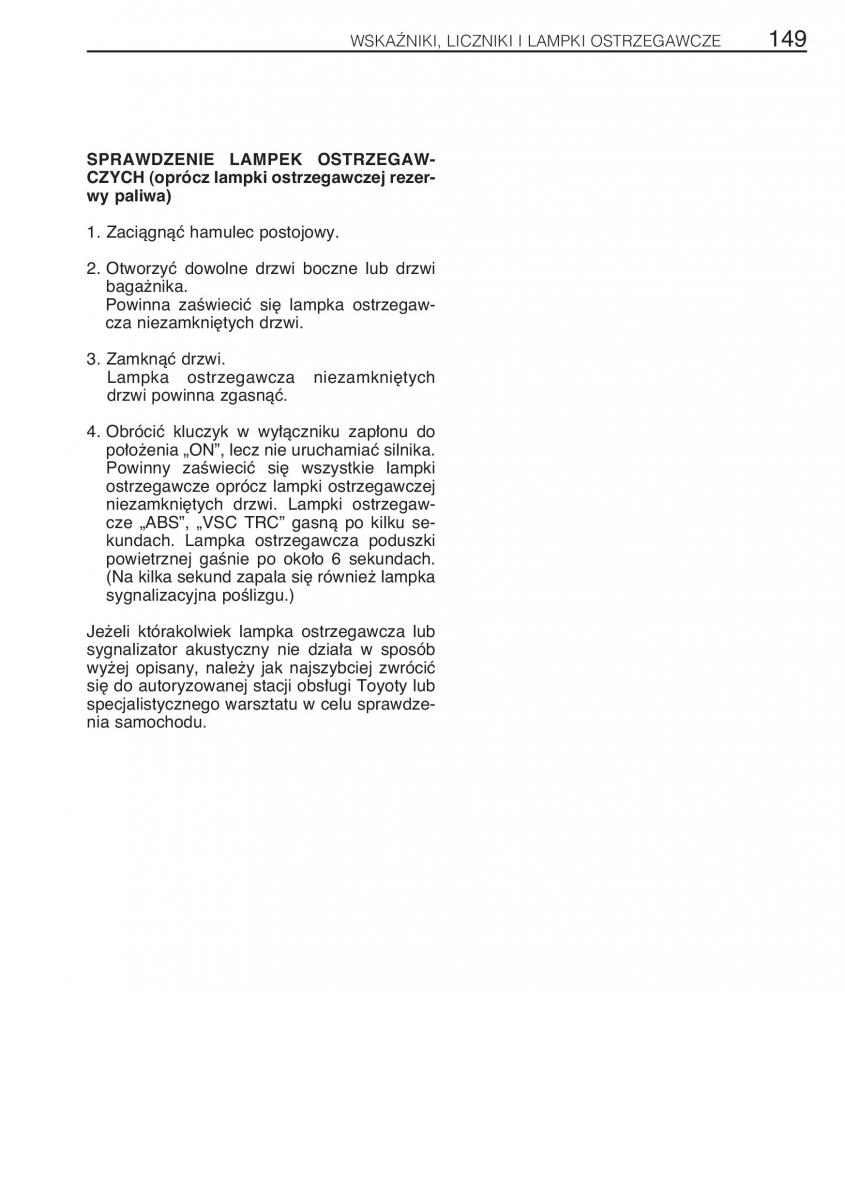 Toyota Rav4 II 2 instrukcja obslugi / page 156