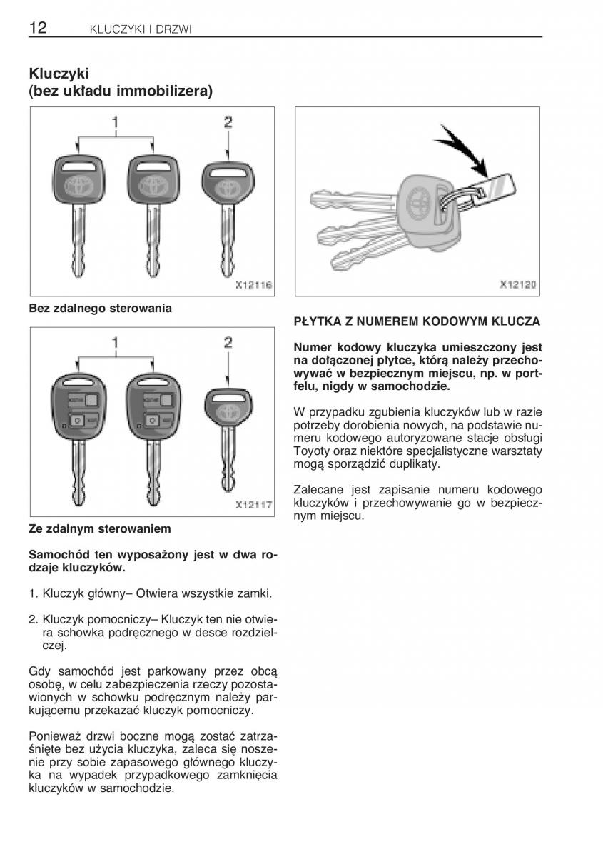 Toyota Rav4 II 2 instrukcja / page 19