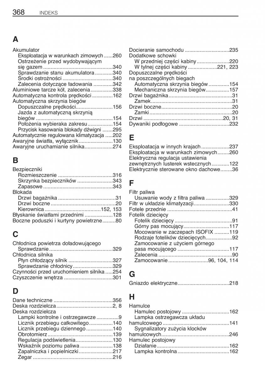 Toyota Rav4 II 2 instrukcja / page 375