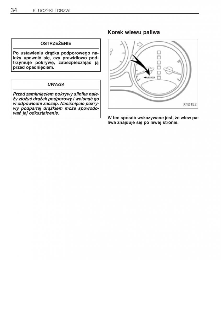 Toyota Rav4 II 2 instrukcja obslugi / page 41