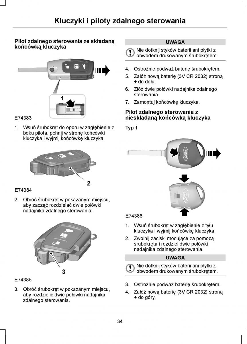  Ford S Max Ford S Max I 1 instrukcja / page 36