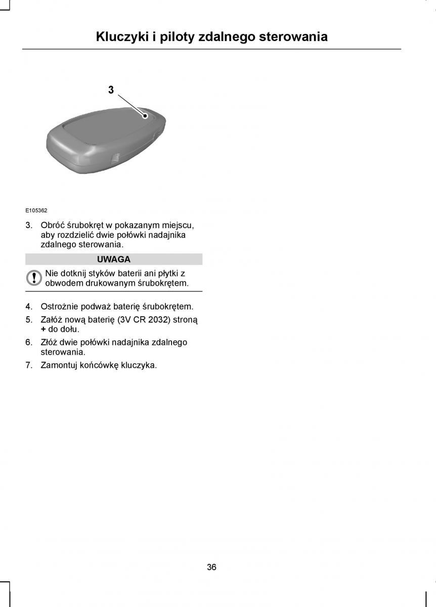  Ford S Max Ford S Max I 1 instrukcja / page 38