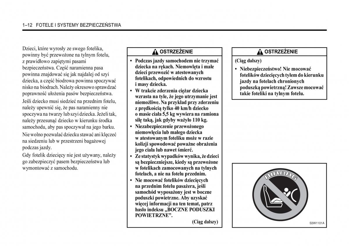 Chevrolet Aveo I 1 instrukcja obslugi / page 18