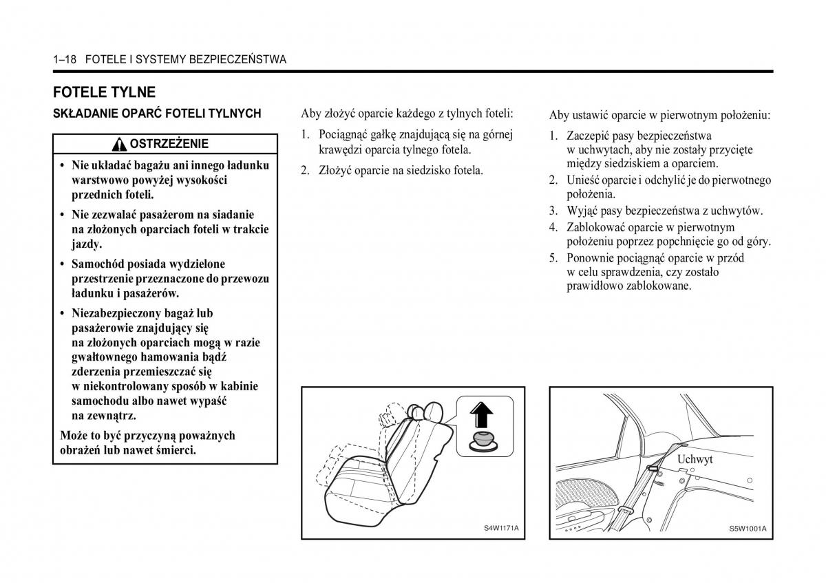 Chevrolet Aveo I 1 instrukcja obslugi / page 24