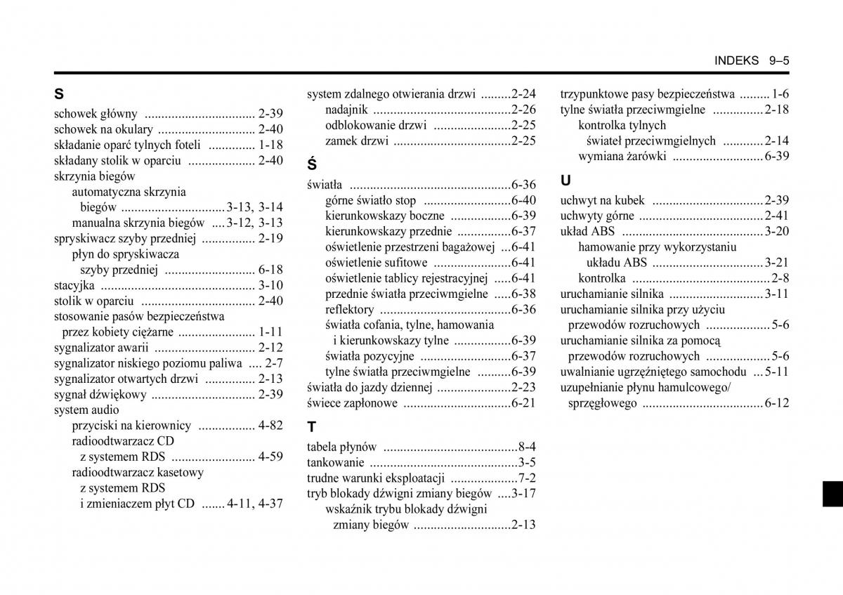 manual  Chevrolet Aveo I 1 instrukcja / page 269