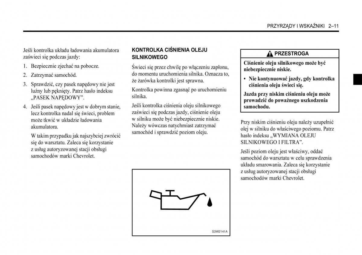  Chevrolet Aveo Chevrolet Aveo I 1 instrukcja / page 47