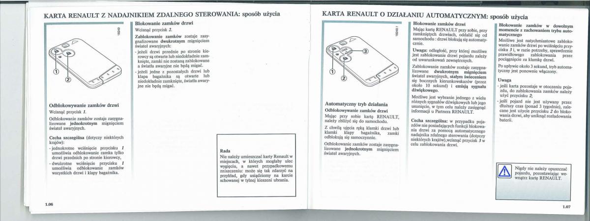manual  Renault Laguna II 2 instrukcja / page 8