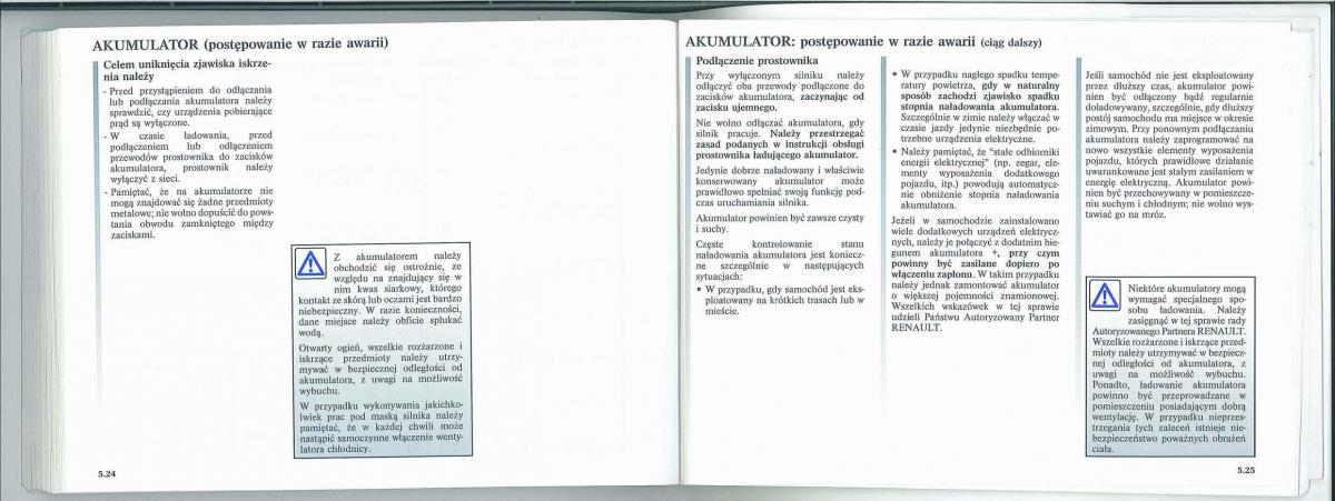 Renault Laguna II 2 instrukcja obslugi / page 109