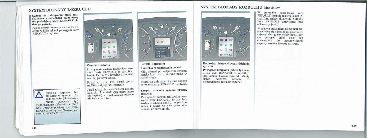 manual  Renault Laguna II 2 instrukcja / page 13