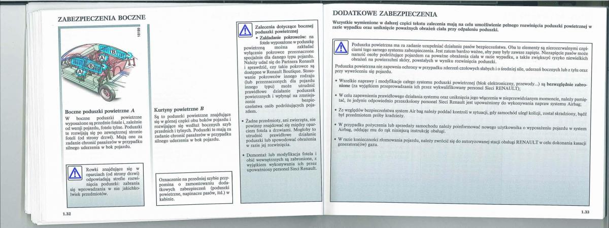 manual  Renault Laguna II 2 instrukcja / page 21