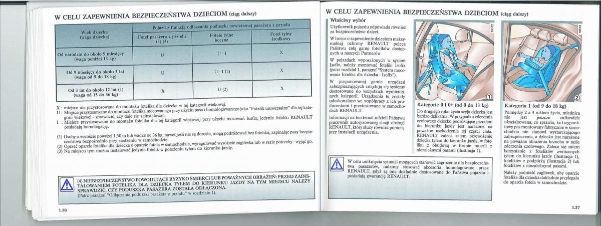 Renault Laguna II 2 instrukcja obslugi / page 23