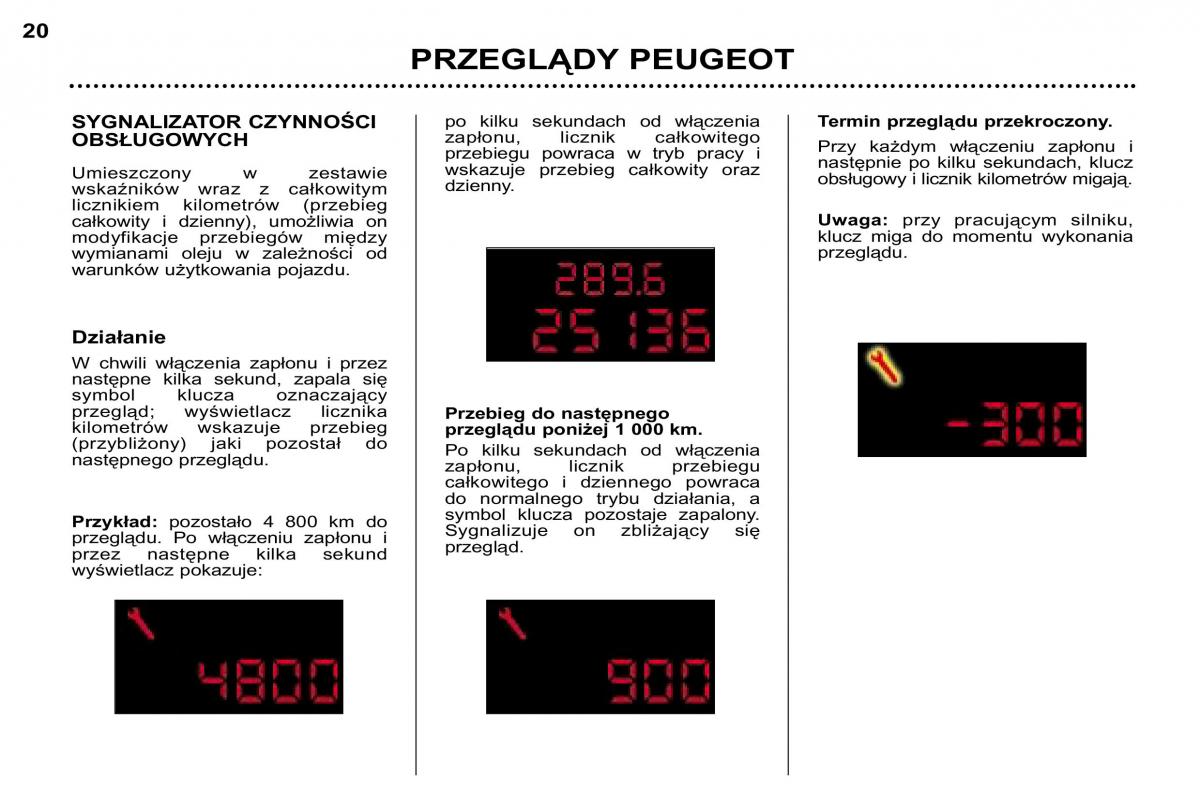 Peugeot 307 SW instrukcja obslugi / page 15