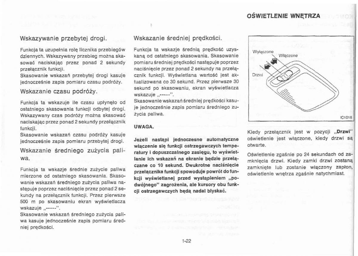 Nissan Primera P11 II instrukcja obslugi / page 26