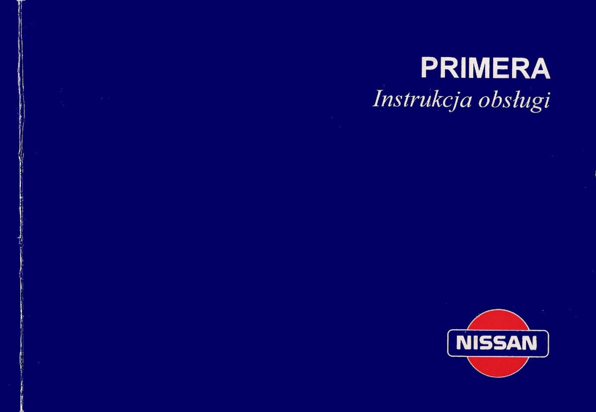Nissan Primera P11 II instrukcja obslugi / page 1